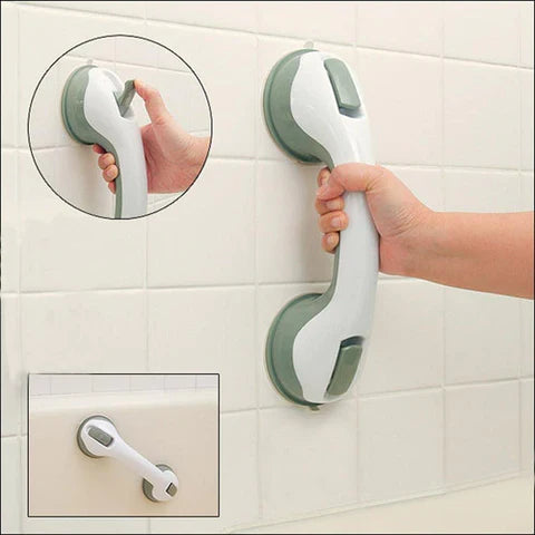 Barra de apoyo portátil - Con ventosa para baño, ¡máxima estabilidad y seguridad que usted merece para niños, adultos y personas mayores!