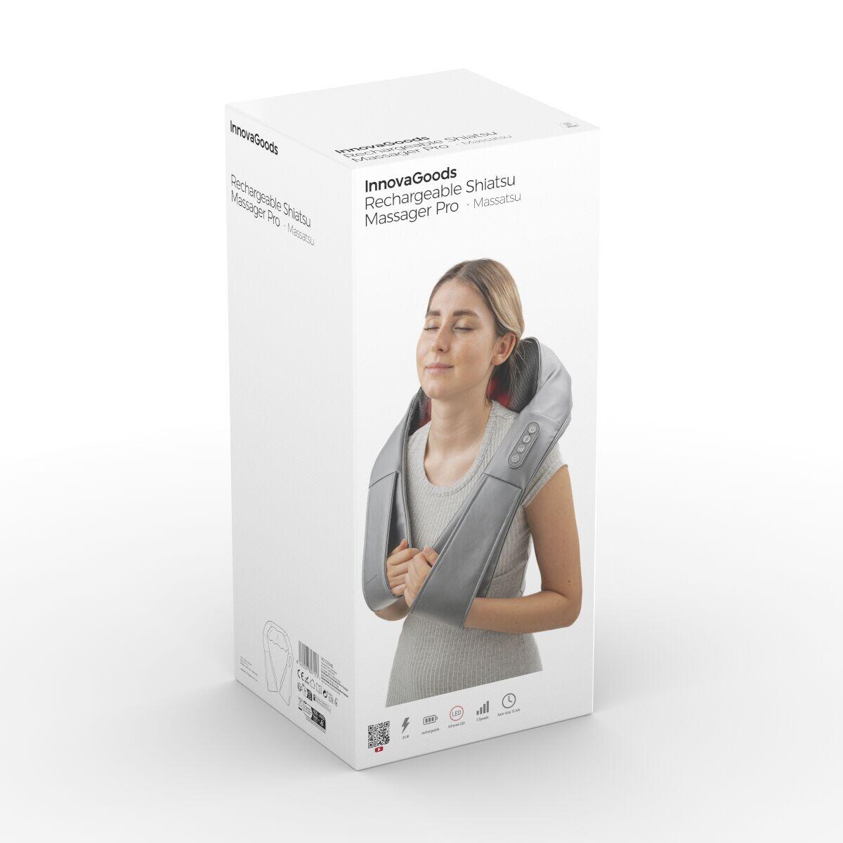 Masajeador Shiatsu Recargable Pro Massatsu