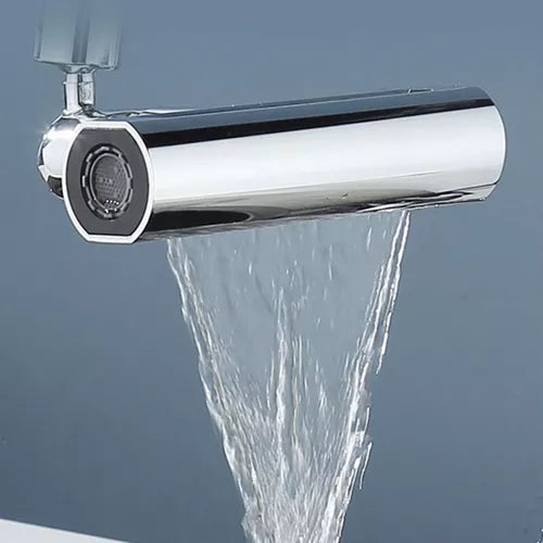Grifo giratorio con cascada para extensión 4 en 1