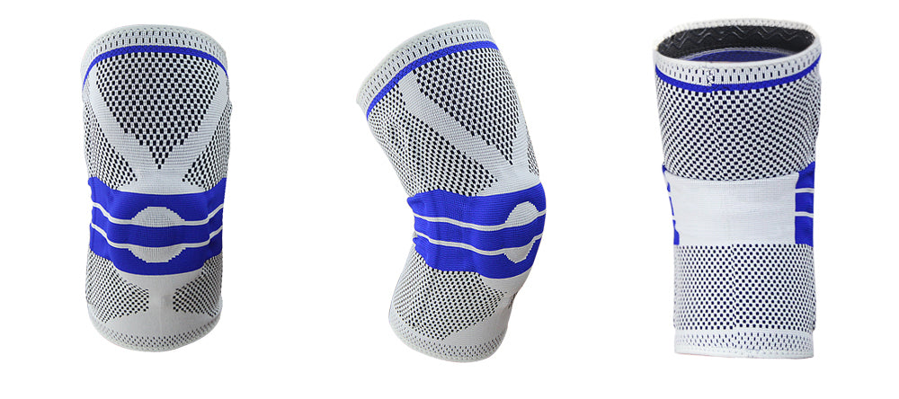 Rodilleras 1pcs tejido 3D con almohadilla