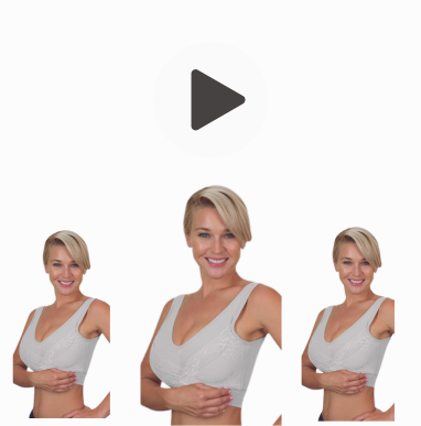 Pack de 3 sujetadores push up beige, negro y blanco
