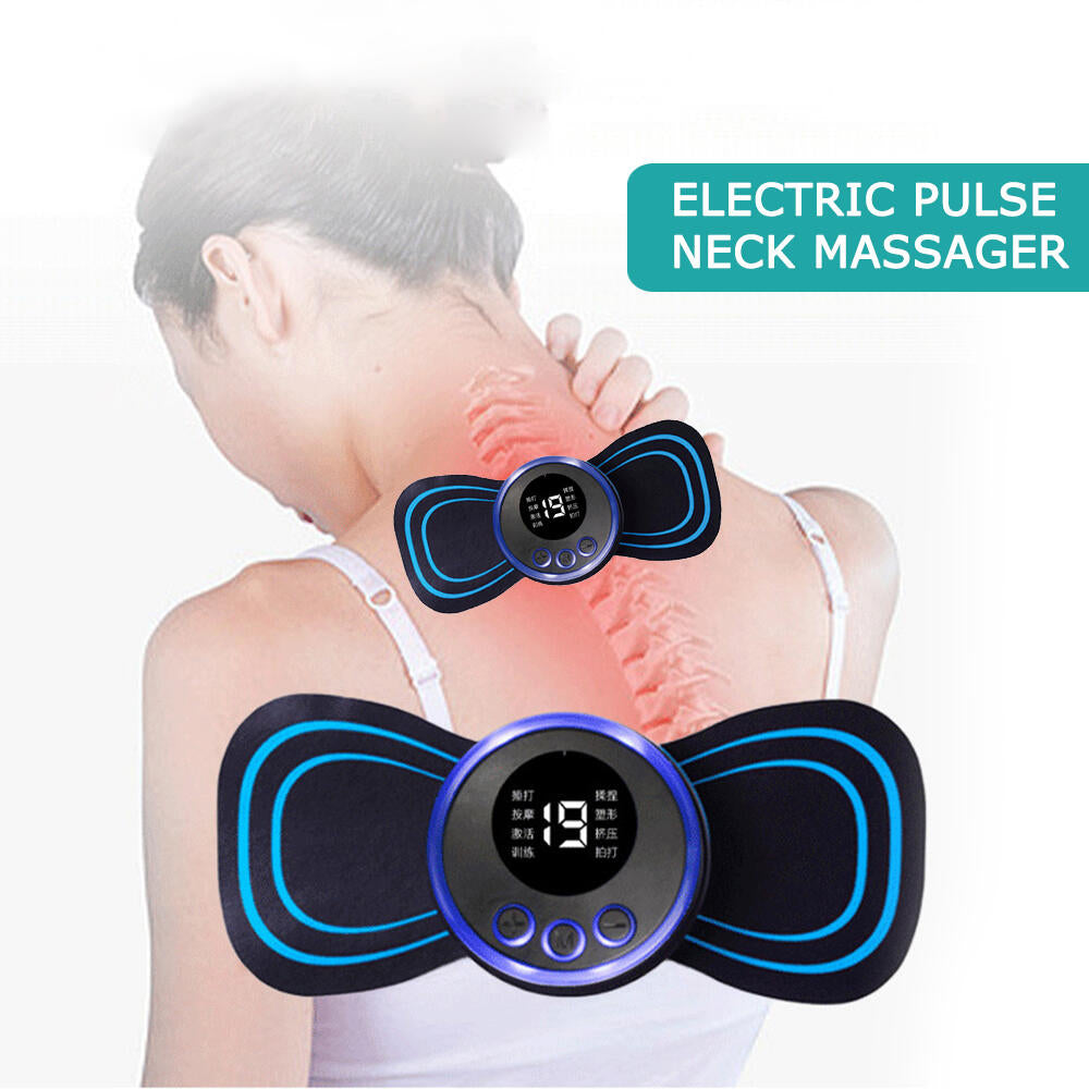 Mini masajeador cervical Estimulador corporal Masajeador corporal relajante
