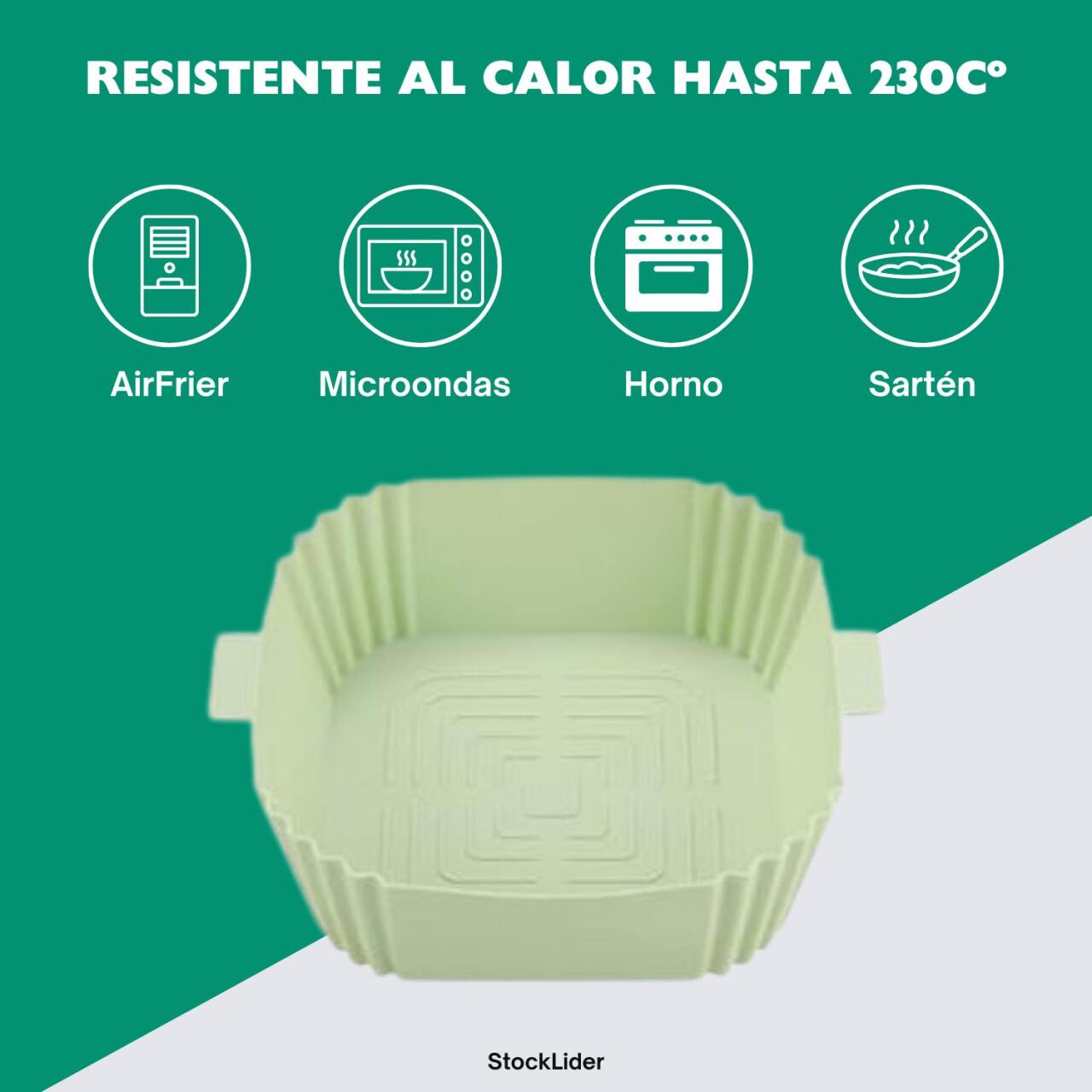 Bandeja silicona de aire colores aleatorios