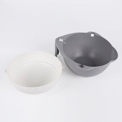 Cuenco Escurridor Colador Multifunción Escurridores para Cocina Colador Con Asa De Agarre