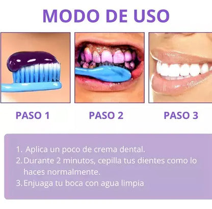 Blanqueador Dental Lila V34