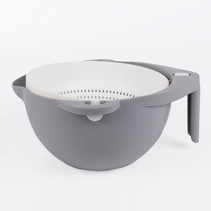 Cuenco Escurridor Colador Multifunción Escurridores para Cocina Colador Con Asa De Agarre